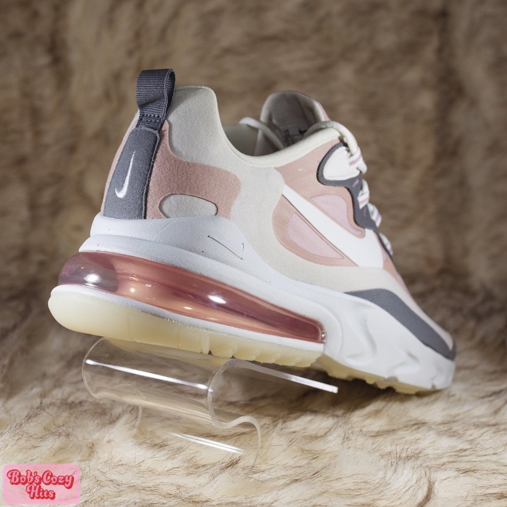Nike Air Max 270 React Plum Chalk Women's Size 12 - Picture 7 of 12